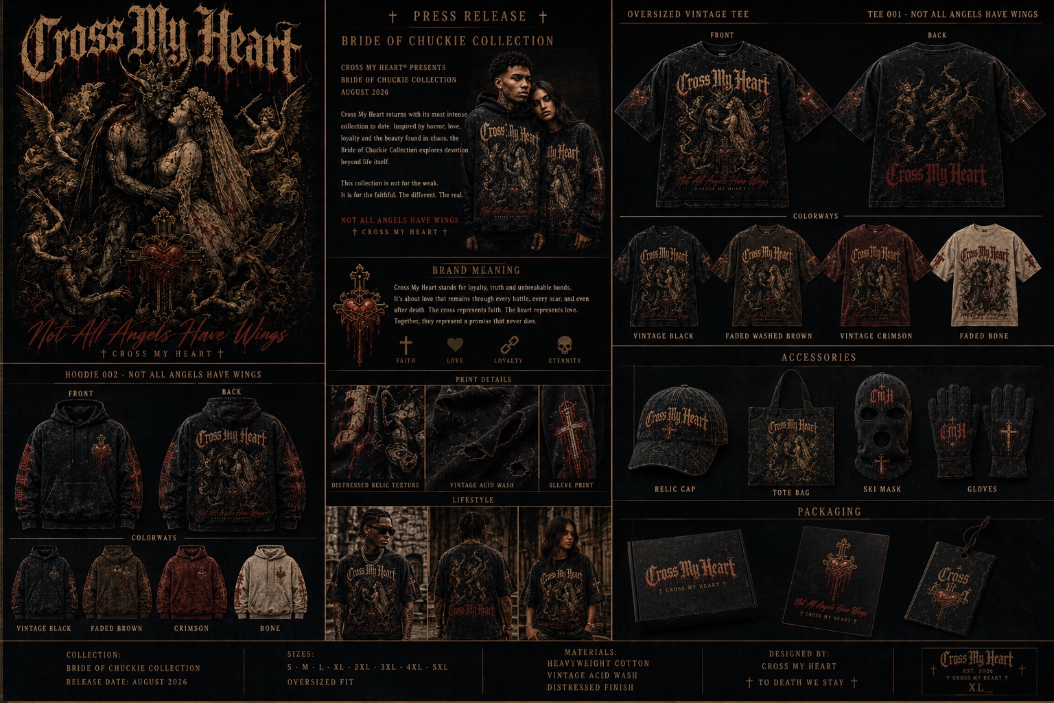 Cross My Heart — Bride of Chucky — Press Release & Collection Archive