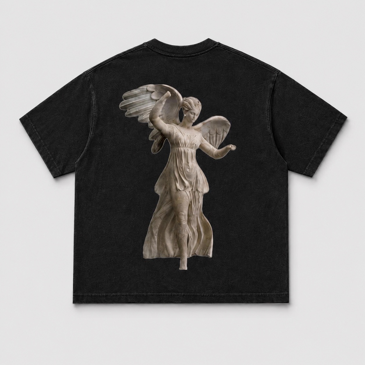 Cross My Heart — Glory Tee — Black Back