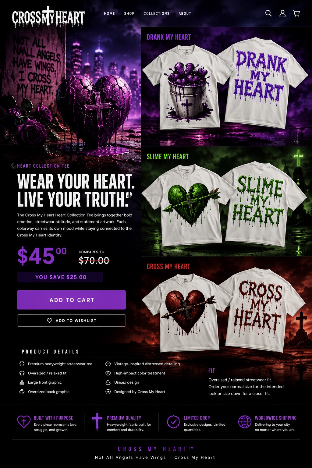 Cross My Heart — My Heart Collection — Store Study